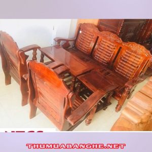 Thanh Lý Bộ Salon Gỗ Tràm Giá Rẻ -1