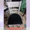 Thanh Lý Ghế Cafe Cabin Bọc Nệm Da -1