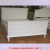 Thanh Lý Giường Ngủ 1m6 x 2m Màu Trắng -1