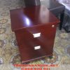 Thanh Lý Tủ Cabin Di Động 2 Ngăn MDF Màu Nâu -1