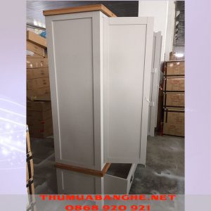 Thanh Lý Tủ Quần Áo Gỗ 1m6 x 2m Xuất Khẩu Châu Âu 4