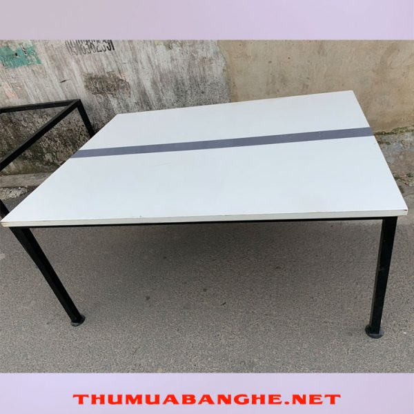 Thanh Lý Bàn Họp Cụm 1m3 x 1m1 Chân Sắt -1