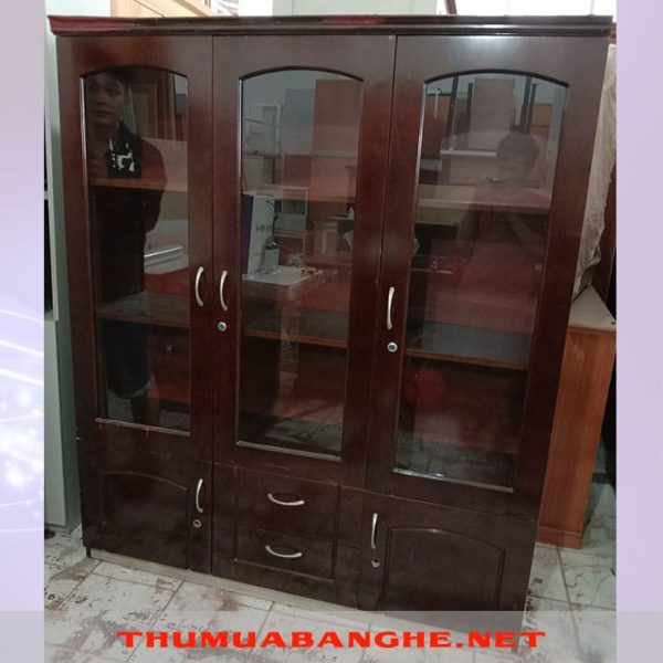 Thanh Lý Tủ Hồ Sơ Giám Đốc 3 Cánh Cao Cấp -1