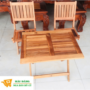 Bộ Bàn Ghế Cafe Gỗ Xếp Nhỏ Giá Rẻ BGCF02 2 Bộ Bàn Ghế Cafe Gỗ Xếp Nhỏ Giá Rẻ BGCF02 5