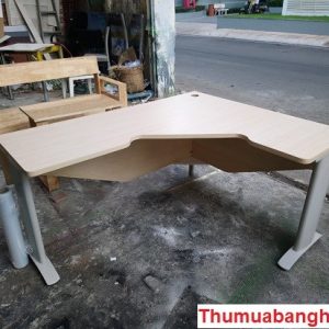 Thanh lý bàn làm việc L 1m4x1m2 mới giá rẻ 3