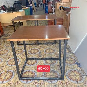 Thanh Lý Bàn Cafe Cũ Nâu Gỗ Chân Sắt Hiện Đại 2 Thanh Lý Bàn Cafe Cũ Nâu Gỗ Chân Sắt Hiện Đại 5