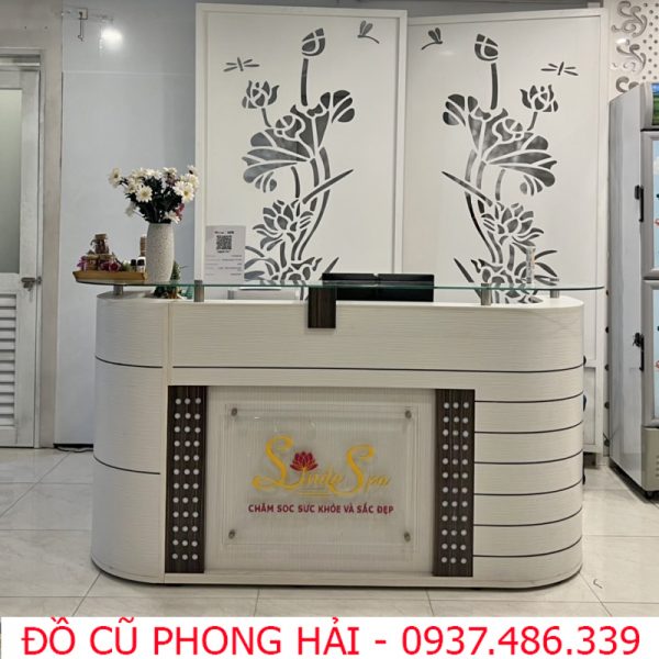 Thanh Lý Quầy Lễ Tân Spa Cũ Giá Rẻ 3