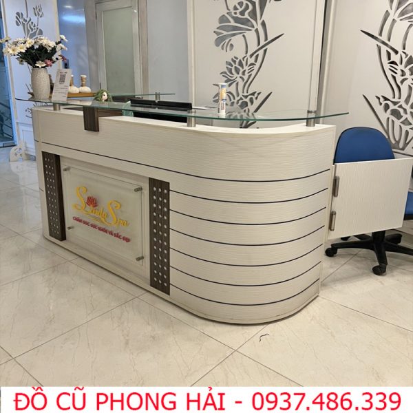 Thanh Lý Quầy Lễ Tân Spa Cũ Giá Rẻ 5