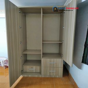 Thanh Lý Tủ Quần Áo Gỗ 2 Cánh Cũ Giá Rẻ 5