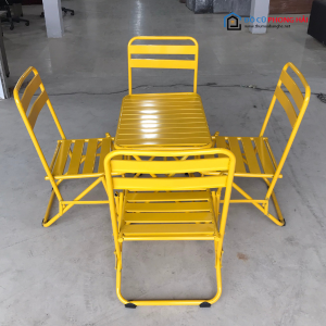 Thanh Lý Bộ Bàn Ghế Xếp Cafe Mới 99% (Nhiều Màu) 4