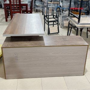 Thanh Lý Bàn Giám Đốc Chữ L Có Hộc 1M74x1M55 Tồn Kho 6