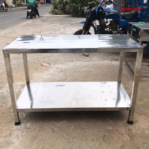 Thanh Lý Bàn Inox 2 Tầng Tồn Kho 8