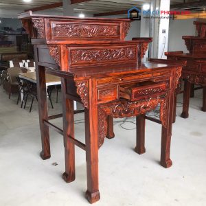 Thanh Lý Bàn Thờ Gỗ Muồng 3 Tầng Tồn Kho 9