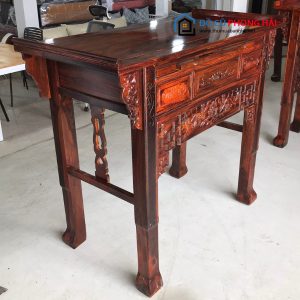 Thanh Lý Bàn Thờ Gỗ Muồng 1 Tầng Tồn Kho 13