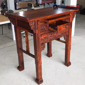 Thanh Lý Bàn Thờ Gỗ Muồng 1 Tầng Tồn Kho 11