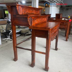 Thanh Lý Bàn Thờ Gỗ Muồng 3 Tầng Tồn Kho 7