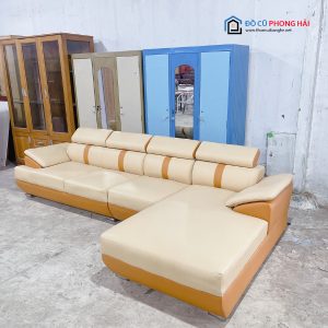 Thanh Lý Sofa Chữ L Bọc Da Simili Sang Trọng Tồn Kho 2 Thanh Lý Sofa Chữ L Bọc Da Simili Sang Trọng Tồn Kho 6