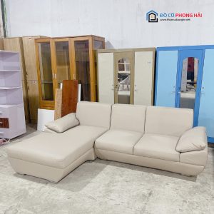 Thanh Lý Sofa Chữ L Màu Kem Sang Trọng Tồn Kho 6