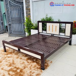 Thanh Lý Giường Sắt Hộp Tồn Kho 1M6-1M8 Hiện Đại Giá Rẻ 3 Thanh Lý Giường Sắt Hộp Tồn Kho 1M6-1M8 Hiện Đại Giá Rẻ 7