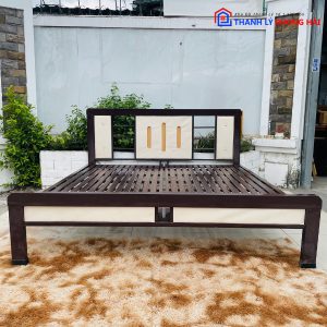 Thanh Lý Giường Sắt Hộp Tồn Kho 1M6-1M8 Hiện Đại Giá Rẻ 2 Thanh Lý Giường Sắt Hộp Tồn Kho 1M6-1M8 Hiện Đại Giá Rẻ 6