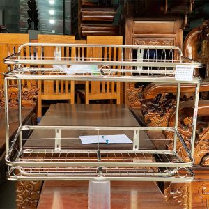 Thanh Lý Kệ Chén Treo Inox 2 Tầng Tồn Kho