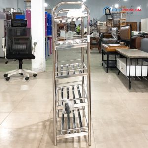 Thanh Lý Kệ Dép Inox 5 Tầng 60x25x100 Tồn Kho 2 Thanh Lý Kệ Dép Inox 5 Tầng 60x25x100 Tồn Kho 5