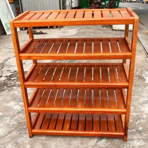 Thanh Lý Kệ Giày Dép Gỗ 5 Tầng Tồn Kho