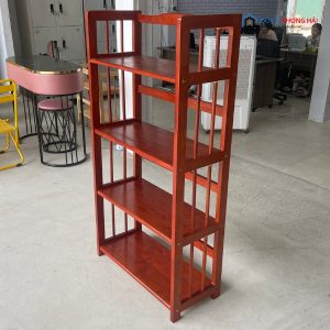 Thanh Lý Kệ Sách Gỗ Nâu Đỏ 4 Tầng Tồn Kho 2 Thanh Lý Kệ Sách Gỗ Nâu Đỏ 4 Tầng Tồn Kho 5