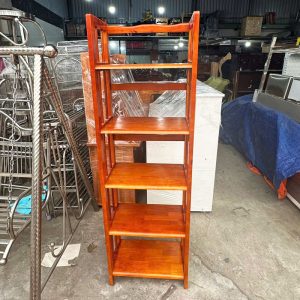 Thanh Lý Kệ Sách Gỗ 5 Tầng Nâu Đỏ Tồn Kho