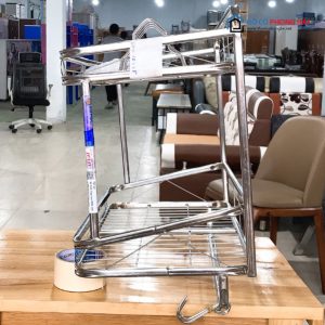 Thanh Lý Kệ Chén Treo Inox 2 Tầng Tồn Kho 5
