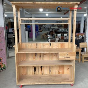 Thanh Lý Quầy Cafe Gỗ Mái Ngang 1M26 Tồn Kho 2 Thanh Lý Quầy Cafe Gỗ Mái Ngang 1M26 Tồn Kho 5