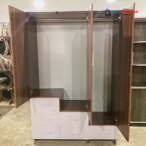 Thanh Lý Tủ Quần Áo Nhựa 3 Cánh Hộc Bậc Thang Tồn Kho (Nhiều Mẫu) 2 Thanh Lý Tủ Quần Áo Nhựa 3 Cánh Hộc Bậc Thang Tồn Kho (Nhiều Mẫu) 7