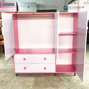 Tủ Quần Áo Nhựa Mini 3 Cánh 2 Ngăn Tồn Kho (Nhiều Mẫu) 2 Tủ Quần Áo Nhựa Mini 3 Cánh 2 Ngăn Tồn Kho (Nhiều Mẫu) 7