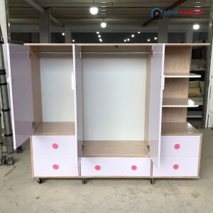 Tủ Quần Áo Nhựa Mini 3 Cánh Liền Kệ Giá Rẻ Tồn Kho 2 Tủ Quần Áo Nhựa Mini 3 Cánh Liền Kệ Giá Rẻ Tồn Kho 5