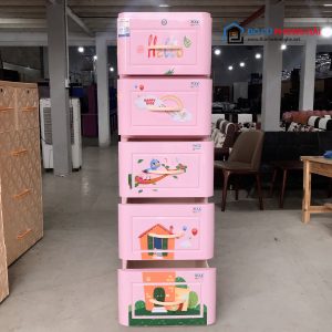 Thanh Lý Tủ Quần Áo Nhựa Lucky 5 Tầng Tồn Kho 5