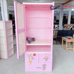 Thanh Lý Tủ Quần Áo Nhựa Louis 2 Cánh Tồn Kho (Nhiều Mẫu) 9