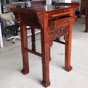 Thanh Lý Bàn Thờ Gỗ Muồng 1 Tầng Tồn Kho 9