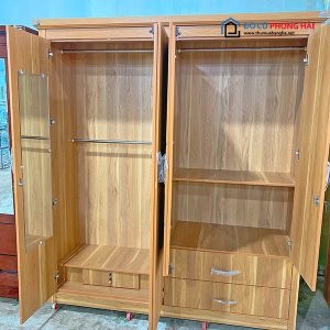 Thanh Lý Tủ Quần Áo 4 Cánh Melamine 1m8 Tồn Kho Giá Rẻ 2 Thanh Lý Tủ Quần Áo 4 Cánh Melamine 1m8 Tồn Kho Giá Rẻ 5