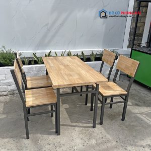 Thanh Lý Bộ Bàn Ghế Quán Ăn Hiện Đại Mới 99% 2 Thanh Lý Bộ Bàn Ghế Quán Ăn Hiện Đại Mới 99% 5