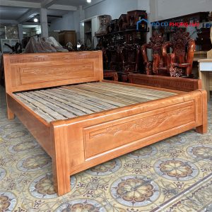 Thanh Lý Giường Gỗ Xoan Đào 1M6x2M Sang Trọng 2 Thanh Lý Giường Gỗ Xoan Đào 1M6x2M Sang Trọng 5