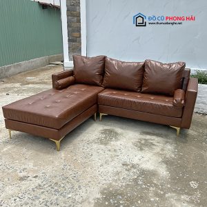 Thanh Lý Băng Sofa Chữ L Màu Nâu Sang Trọng 2 Thanh Lý Băng Sofa Chữ L Màu Nâu Sang Trọng 5