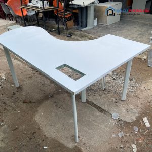 Thanh Lý Bàn Làm Việc Chữ L Cũ Hiện Đại Giá Tốt 2 Thanh Lý Bàn Làm Việc Chữ L Cũ Hiện Đại Giá Tốt 5