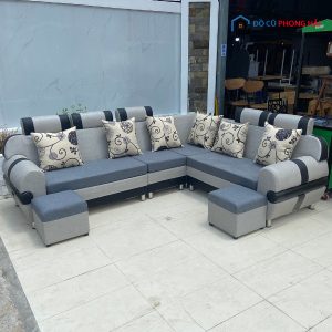 Thanh Lý Bộ Sofa Xám Sang Trọng Tồn Kho 5