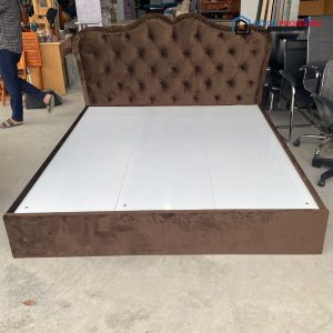 Thanh Lý Giường Bọc Vải Nhung 2 Kích Thước Tồn Kho 2 Thanh Lý Giường Bọc Vải Nhung 2 Kích Thước Tồn Kho 5