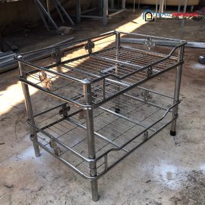 Thanh Lý Kệ Chén 2 Tầng Inox Cũ Giá Rẻ 5