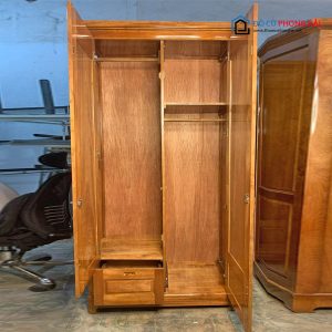 Thanh Lý Tủ Quần Áo Gỗ Xoan 2 Cánh 1m2x2m Tồn Kho 2 Thanh Lý Tủ Quần Áo Gỗ Xoan 2 Cánh 1m2x2m Tồn Kho 5