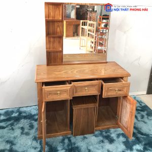 Thanh Lý Bàn Trang Điểm Gỗ Hương Xám 1M Tồn Kho Giá Tốt 2 Thanh Lý Bàn Trang Điểm Gỗ Hương Xám 1M Tồn Kho Giá Tốt 5
