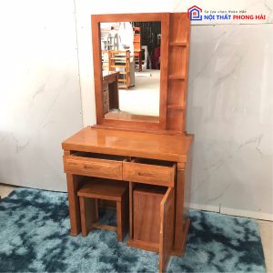 Thanh Lý Bàn Trang Điểm Gỗ Sồi 80CM Tồn Kho Giá Rẻ 2 Thanh Lý Bàn Trang Điểm Gỗ Sồi 80CM Tồn Kho Giá Rẻ 5