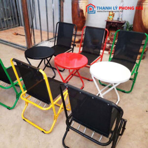 Thanh Lý Ghế Xếp Lưng Thấp Tồn Kho Giá Rẻ (2 Màu)