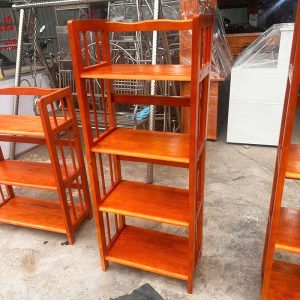 Thanh Lý Kệ Sách Gỗ 4 Tầng Màu Xoan Đào 50CM Tồn Kho 3 Thanh Lý Kệ Sách Gỗ 4 Tầng Màu Xoan Đào 50CM Tồn Kho